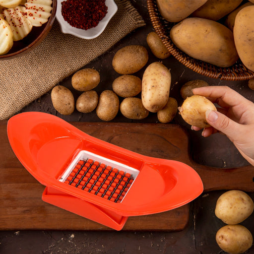 2311A French Fry Fries Cutter Peeler Potato Chip Vegetable Slicer Cooking Tools Finger Chips Cutter 